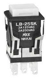 LB25SKW01-B NKK Switches