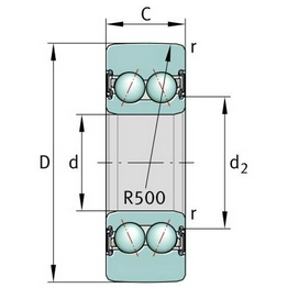 LR5307-2HRS-TVH-XL LR5307-2HRS-TVH-XL