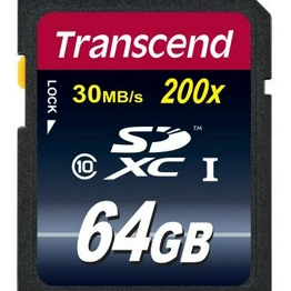 TS64GSDXC10 TS64GSDXC10