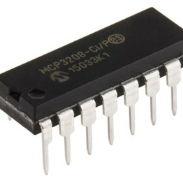 Microchip Technology MCP3208-CI/P image