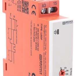 LEDF 24VAC/DC/230VAC. 2-60 Sec LEDF 24VAC/DC/230VAC. 2-60 Sec