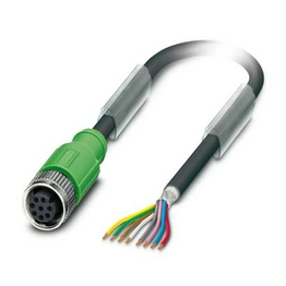 PHOENIX CONTACT SAC-8P- 5,0-PVC/M12FS SH VA image