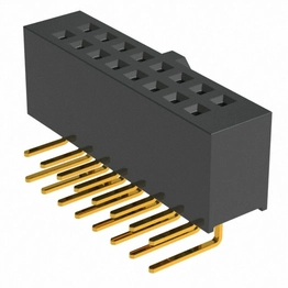 Sullins Connector Solutions SFH11-PBPC-D08-RA-BK image