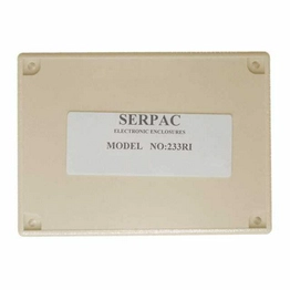 Serpac Electronic Enclosures 233RI,AL image
