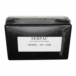 222R,BK Serpac Electronic Enclosures