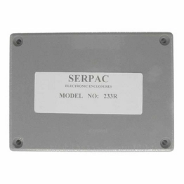 233R,GY Serpac Electronic Enclosures