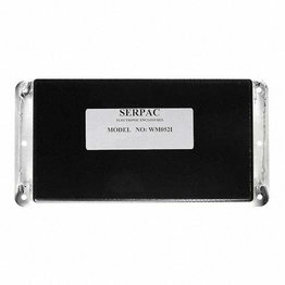 Serpac Electronic Enclosures WM052I,BK image
