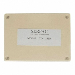 233R,AL Serpac Electronic Enclosures