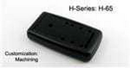 H-65TR-BL TRANS BLUE Serpac Electronic Enclosures