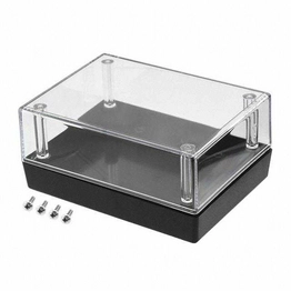 Serpac Electronic Enclosures 132C,BK image