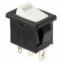 R1966ABLKWHTEFGRN E-SWITCH