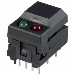 5501MBLKREDGRN E-SWITCH
