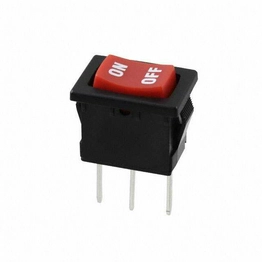 R1966DBLKREDIP E-SWITCH