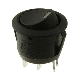 RR3112LBLKBLKREDEF3 E-SWITCH