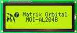 MOI-AL204B-YX3SE Matrix Orbital