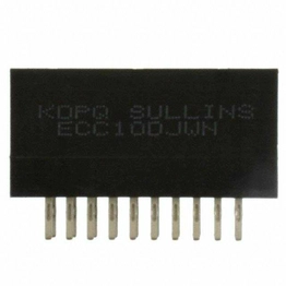 ECC10DJWN Sullins Connector Solutions