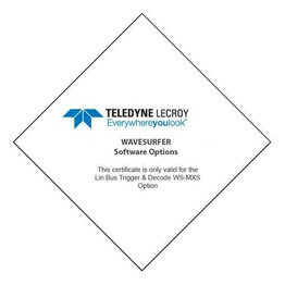 WSXS-LINBUS TD Teledyne LeCroy