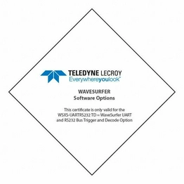 WSXS-UART-RS232BUS TD Teledyne LeCroy