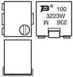 3223W-1-500 BOURNS