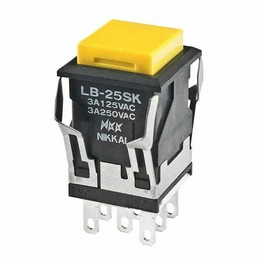 LB25SKW01-E NKK Switches