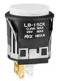 LB15CKG01-B NKK Switches