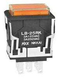 NKK Switches LB25RKW01-5D12-JD image