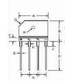 KBJ602G DIODES
