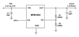 MPM3804GG-Z Monolithic Power Systems
