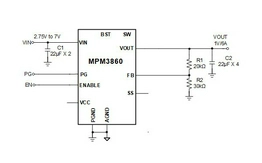 MPM3860GQW-Z Monolithic Power Systems