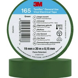 3M 3M 165 green 19mm x 20m image