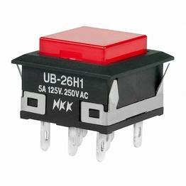 NKK Switches UB26KKW015C-CJ image