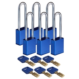 ALU-BLU-76ST-KD6PK BRADY