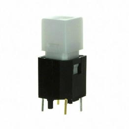 E-SWITCH LP2S2WHTRED-N image