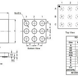 DMP2541UCP9-7 DIODES