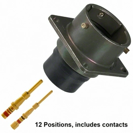 Amphenol MS3122E14-12P image