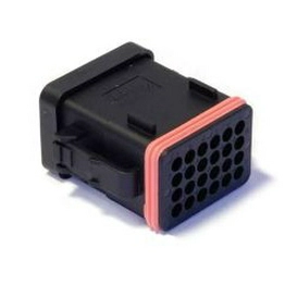 CTC 24 WAY PLUG BLACK / 132015-0075 ITT