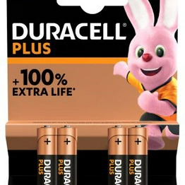 MN2400 PLUS POWER PACK 4 DURACELL