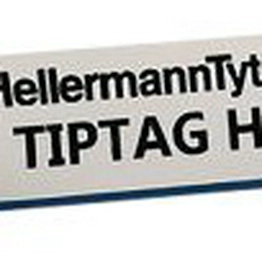 556-20079 TIPTAG11X100WH-PO-WH HellermannTyton
