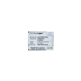 PAP7600 DUO  BATTERY International Lighting