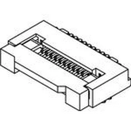 Global Connector Technology FFC2B35-10-T image