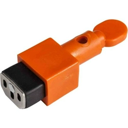 DETACHABLE POWER CORD PLUG LOCKOUT BRADY