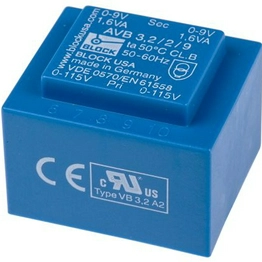 AVB3.2/2/9 BLOCK Transformatoren-Elektronik