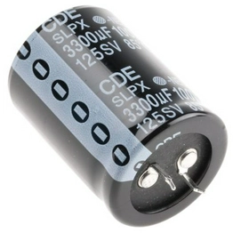 Cornell Dubilier Electronics SLPX332M100E7P3 image