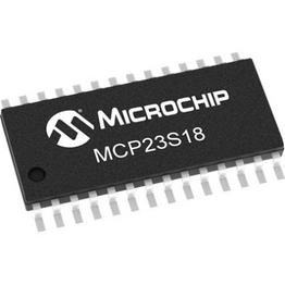 Microchip Technology MCP23S18T-E/MJ image