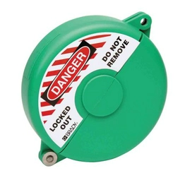 GATE VALVE LOCKOUTS GVLO 5-6.5 GREEN BRADY