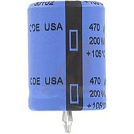 Cornell Dubilier Electronics 381LQ222M200K052 image
