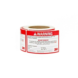 FIRESTOP ID LABEL 3M