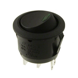RR3112LBLKBLKGRNEF3 E-SWITCH