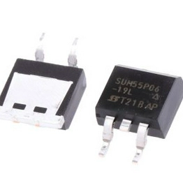 Vishay Intertechnology SUM55P06-19L-E3 image