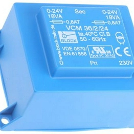 BLOCK Transformatoren-Elektronik VCM 36/2/24 image